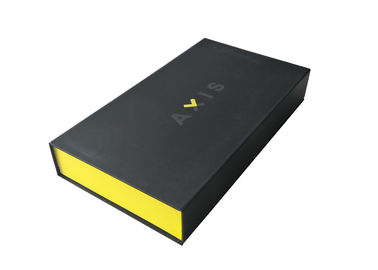 الصين ماتي الأسود المغناطيسي كتاب على شكل مربع التعبئة الإلكترونية ماتي سطح التصفيح مصنع