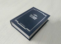 طباعة الورق المقوى مربع الكتاب على شكل مع خدمة صينية مخصصة شعار OEM المزود