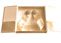 دعوة زفاف علب الهدايا الزخرفية 2 الجانبين فتح تصميم مخصص مع الشريط المزود