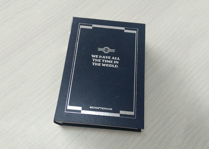 طباعة الورق المقوى مربع الكتاب على شكل مع خدمة صينية مخصصة شعار OEM المزود